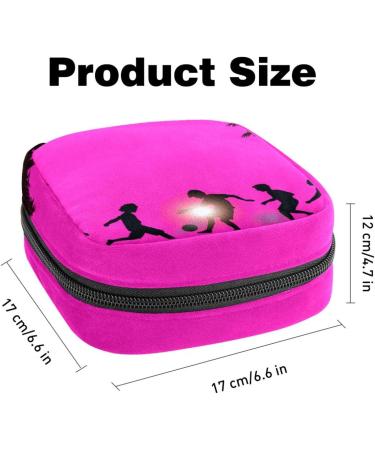 Buy Multi-Colored Storage Bags for Women's Bandages & Menstrual Needs - Large Pink Zipper Pockets for Beach & Sports - Buy Online on GoSupps.com