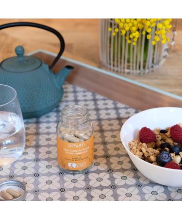 OMUM - Fatigue and Immunity Supplement - 60 capsules 1 month - Mon Coup de Boost - Plants vitamins zinc- Proven efficacy - Natural Made in France Vegan Pregnancy and Breastfeeding Compatible - Buy Online on GoSupps.com