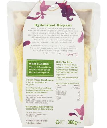 The Spice Tailor Biryani Kits Hyderabad Biryani 360 g Packet (Pack of 1) - Buy Online on GoSupps.com