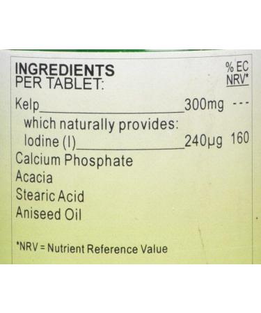 Health Plus Kelp 300mg Supplement - 250 Tablets for Body Shape | Plant-based Formula - Buy Online on GoSupps.com