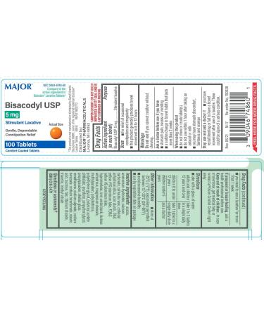 Bisacodyl Stimulant Laxative 5mg - 25 Tablets for Effective Constipation Relief - Buy Online on GoSupps.com