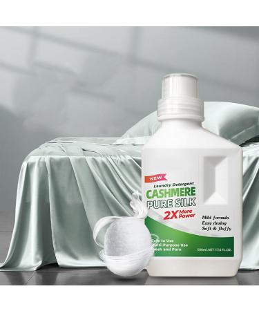 Natural Laundry Detergent Wool Silk Detergent Silk Detergent Wash Wool Silk Efficiency Laundry Detergent 500ml Silk Wool Detergent - Buy Online on GoSupps.com