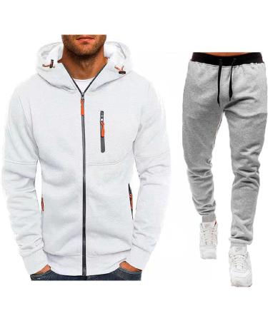 Men's Hanxiulin Jogging Suit - Premium Training & Leisure Wear | Comfortable Sweat Jacket & Pants - Buy Online on GoSupps.com
