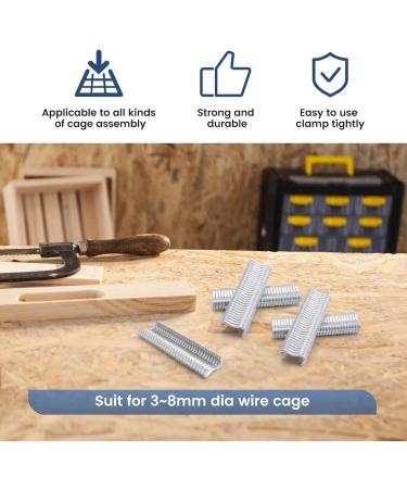 Qtynudy Type M Nail Ring Pliers Type M Nail Ring Pliers Type M Nail Ring Pliers Thickened for Manual Tying (M Nail +2400Clips) - Buy Online on GoSupps.com