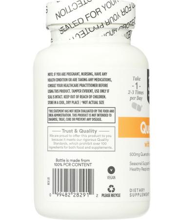 365 by Whole Foods Market Quercetin with Bromelain 50 Vegetarian Capsules - Buy Online on GoSupps.com