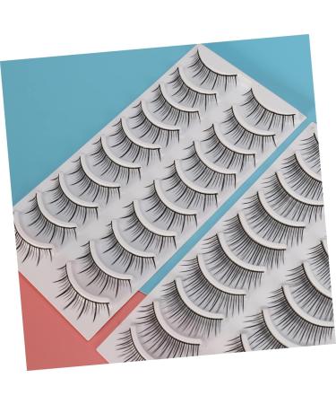 minkissy 80 Pairs Stick on Eyelashes Long Fake Eyelashes Lashes for Women Thickness Eyelashes Makeup Eyelash Beauty Favors Supplies Fluffy False Eyelashes Reusable Eyelashes Dense 3D Cart - Buy Online on GoSupps.com