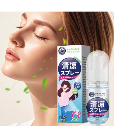 Sports Refreshing Spray | 60ml Natural Mist Anti-Heat Stroke | Anti-Heat Refreshing Care for Sports and Outdoor Activities in Hot Climates - Buy Online on GoSupps.com
