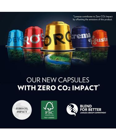Buy Lavazza Qualit Oro Coffee Capsules - 10 Nespresso Compatible Arabica Beans with Fruity-Floral Taste | International Shipping - Buy Online on GoSupps.com