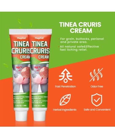 RedOceansM Intimate zone Relieves cream care cream for sensitive skin in the groin itching intimate care cream in the groin ringworms eczema soothes and cools skin irritations 30 g - Buy Online on GoSupps.com