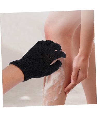 Beavorty 2 Pairs Five Finger Bath Gloves Bathing scrubbers Bath Ball Mesh loofah Gloves sponges for Cleaning exfoliating Bath Gloves for Shower Scrub Glove Remover Miss Polyester Frosted - Buy Online on GoSupps.com