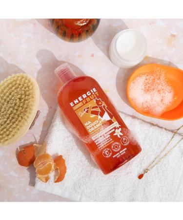 ENERGIE FRUIT pH Neutral Shower Gel Orange Blossom & Organic Linseed Oil Vegan 500 ml - Buy Online on GoSupps.com