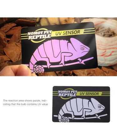 Pssopp 5pcs UV Rapid Test Cards - UVB Sensor for Reptile Heating Lamps | Photochromic UVB Card Display - Worldwide Shipping - Buy Online on GoSupps.com