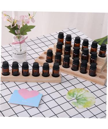  FRCOLOR FRCOLOR Nail Polish Organizer Makeup Tray Nail Polish Holder Organizer Case Solid Wood Shelf Essential Oil Box Bamboo Essential Oil - Buy Online on GoSupps.com