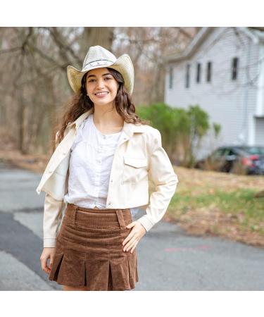 TOVOSO American Flag Cowboy Hat with Shape-It Brim | Vintage Stars and Stripes | Unisex Style - Buy Online on GoSupps.com