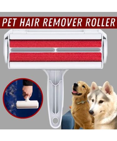 Efficient Roller Pet Hair Remover - Reusable Lint Roller for Cats & Dogs | Multi-Surface Fur Cleaner for Furniture Couch Carpet & Clothing - Portable & Eco-Friendly - Buy Online on GoSupps.com