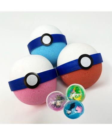 Surprise in The Tub - Bath Bomb Gift Set w/Surprise Toy in Every Bath Bomb - Made in The USA