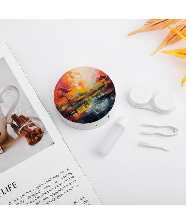 Colorful Portable Contact Lens Case - Travel Storage Box for Contact Lenses - Buy Online on GoSupps.com