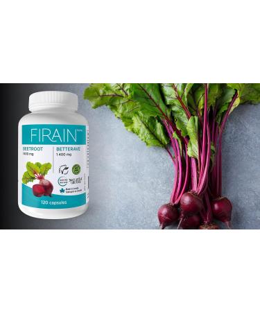 Firain Beetroot powder - potent source of antioxidants for enhanced cell protection and wellness 1400mg - Buy Online on GoSupps.com