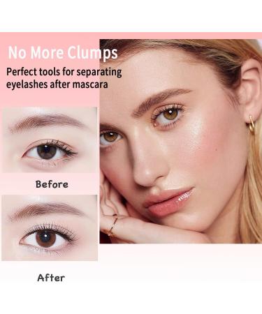 Eyelash Comb Eyelash Seperator Tool Arc Design Lash Comb Eyelash Brush Makeup Tool 98 - Buy Online on GoSupps.com