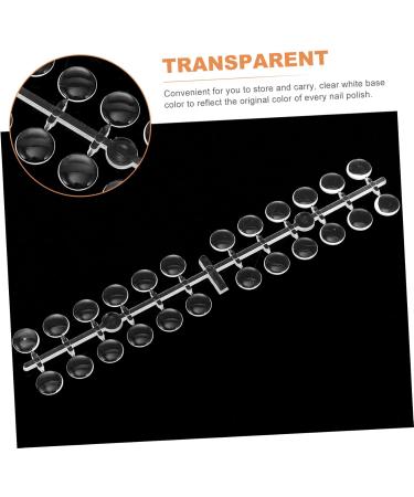 minkissy 16 Sets Nail Display Board Nail Tip Color Board Nail Art Sample Display Nail Polish Sample Sticks Nail Art Color Display Nail Sticks Plastic Display Card Manicure 3d - Buy Online on GoSupps.com