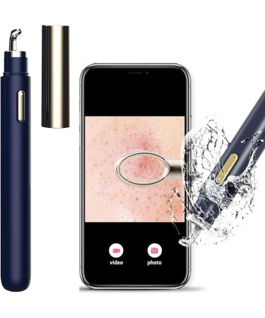 WiFi Blackhead Remover Camera with White/Blue Lights for iPhone & Android - Women's Gift (Navy Blue) - Buy Online on GoSupps.com