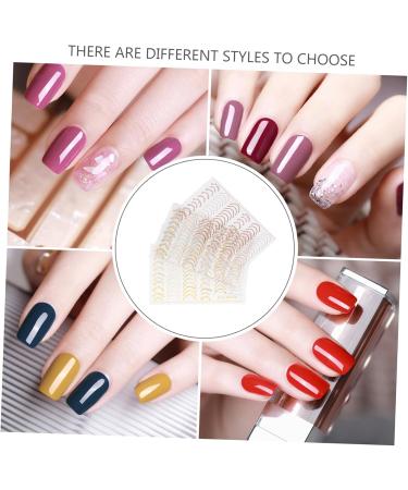 minkissy 6 Sheets Nail Art Stickers Nail Decals Nail Decor Self- Adhesive Nail Tip Trendy Nail Charms Plant Nail Stickers Nail DIY Decals DIY Manicure Nail Stencils Accessories Girl - Buy Online on GoSupps.com