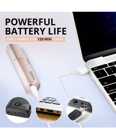KRADAA Painless Facial Hair Removal Device for Women - Portable & USB Rechargeable - Buy Online on GoSupps.com