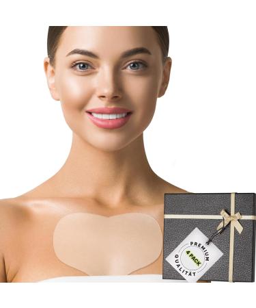 5Chest wrinkle pads Anti Wrinkle Silicone Chest Patches Anti Aging Pad For Crepe Erase & Wrinkles Reusable silicone pads against breast wrinkles Overnight Wrinkle Remover Treatment while Sleeping - Buy Online on GoSupps.com