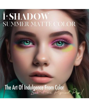 BEPHOLAN 4 PCS Matte Eyeshadow Palette - Purple Pink, Light Blue, Green | High Pigment Eye Shadow Powder for Eye Makeup - MACARON - Buy Online on GoSupps.com