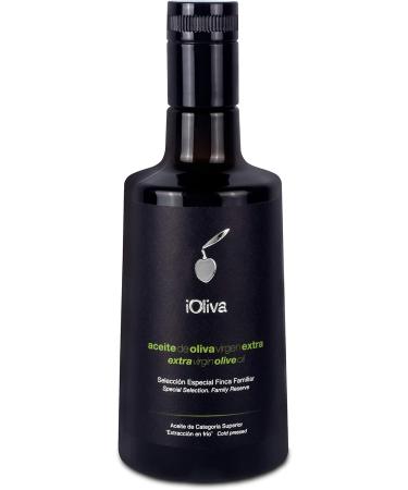  iOliva iOliva Extra virgin olive oil (EVOO) - Hojiblanca variety - Harvest 20/21 - Cold pressed - Family early harvest - Aceites la Muralla special selection - 6 bottles of size 500 ml - Buy Online on GoSupps.com