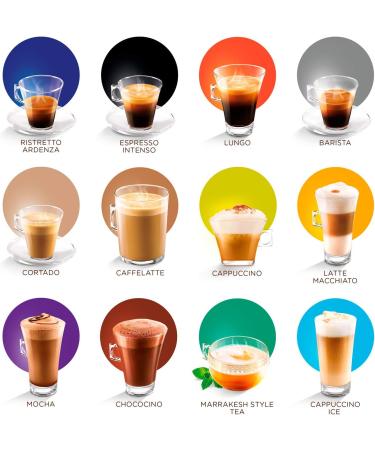 BOX OF NESCAFE DOLCE GUSTO CORTADO DECAF DECAFFEINATED COFFEE PODS - Buy Online on GoSupps.com