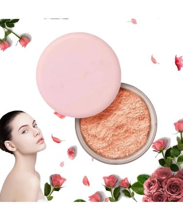 Beauty Pink Setting Powder Beauty Blurring Setting Powder Blurring Setting Powder Waterproof Setting Powder Pink Blurring Powder for All Skin Tones(2#)