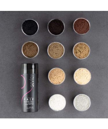Sevich Unisex Hair Fibers - 5 Seconds to Conceal Hair Loss | Natural Keratin for Thinning Hair | 25g Black - International Shipping Available - Buy Online on GoSupps.com