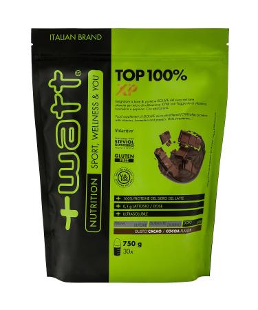 +Watt Top 100% XP Proteine del Siero del Latte Gusto Cacao 750g Cocoa 750 g