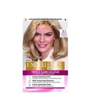 L'Oreal Paris L'Oreal Excellence Permanent Hair Color 9.1 Light Ash Blonde