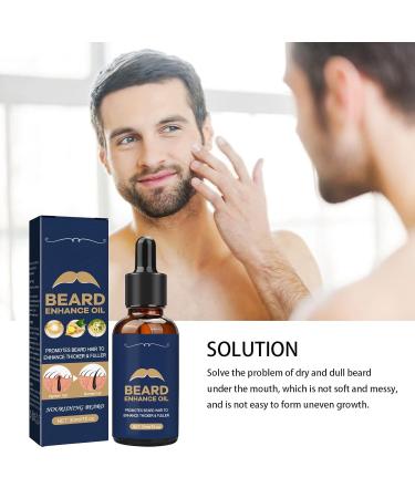 Beard Growth Oil for Men | 30ml Essential Beard Care - Moisturizes & Softens Thick Beards - Buy Online on GoSupps.com