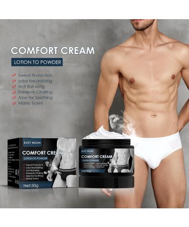 Blue Fish 50 Natural Deodorant for Men | Stop Sticky Itchy and Smelly Men's Private Parts Aluminum Free | Protects from Sweat Odor and Irritation - Buy Online on GoSupps.com