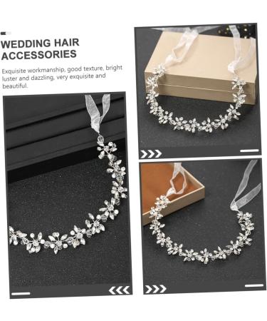 FRCOLOR Crystal Headpiece Wedding Hair Vine Bride Hair Accessory Hair Accessory for Women Bridal Headpiece Bride Headpiece Wedding Jewelry for Bride Metal Miss Manual Accessories - Buy Online on GoSupps.com