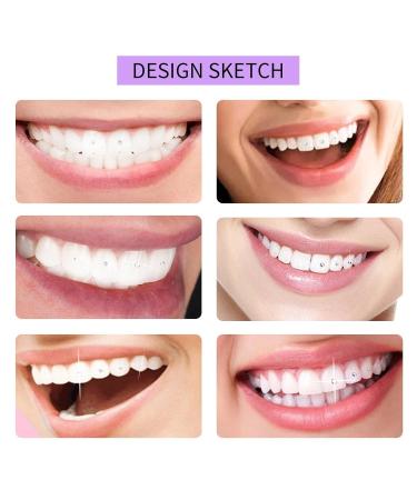Toothed Stones DIY Teeth Gemstones Kit - Glittering Tooth Decoration Jewelry | Zahn-Edelstein Set for Women - Buy Online on GoSupps.com