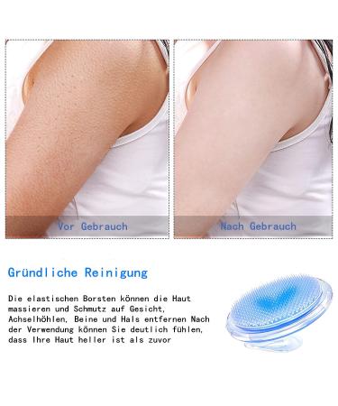 Voarge Peeling Body Brush | Ingrown Hair Treatment for Men & Women | Effective Exfoliating Brush for Smooth Legs - Buy Online on GoSupps.com