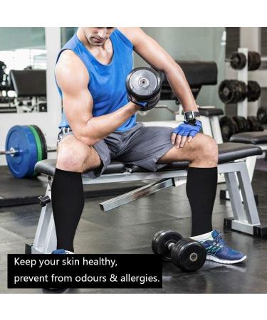 Uberming 2 Couple Compression Stockings | Sport Compression Socks for Men & Women | Support Socks for Flight Pregnancy Nursing & Running - L/XL - Buy Online on GoSupps.com
