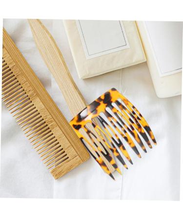 Mikinona leopard print hair combs for women accessories fine hair European and American hair combs for women decorative hair combs for women accessories - Buy Online on GoSupps.com