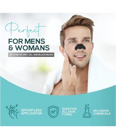 60 Strips Livaclean Charcoal Blackhead Remover Pore Strips - Blackheads Removal for Face and Nose - Blackhead Remover Strips 60 CT - Buy Online on GoSupps.com