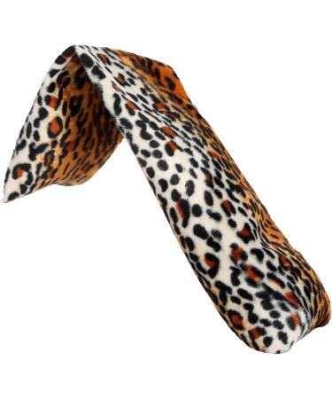 Microwavable Lavender Wheat Bags Animal Print Microwave Heat Pack for Back Neck Joints and Shoulder Pain Relief 44cmx13cm (Leopard) - Buy Online on GoSupps.com