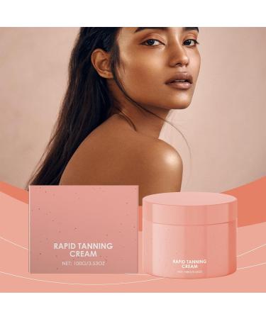  G n rique Tanning Cream Hydrating 100g Deep Nourishing Body Tanning Cream for Women Non-Greasy Moisturizer for Dry Skin Perfect Home and Travel Solution for Girlfriend and Wife - Buy Online on GoSupps.com