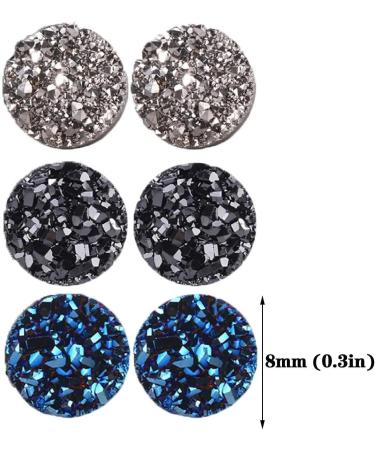 Buy Klympha Magneology Germanium Huggie Earrings for Women - Black 10mm Amo'thea Lymph-Active | International Shipping - Buy Online on GoSupps.com