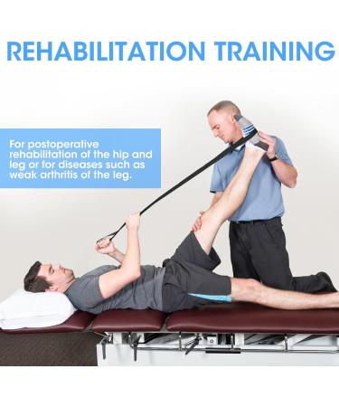 Leg Up Leg and Foot Lifter Mobility Aid Single Loop in Black Leg Lifter Strap Leg Lifter Mobility Aid for Bed for Elderly Aids Knee and Hip Replacement Rehabilitation for Easy to Use Leg Raiser - Buy Online on GoSupps.com