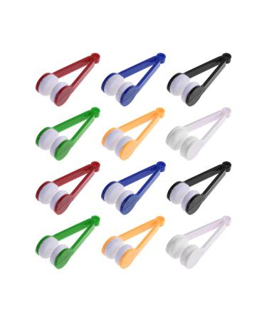 BLUECELL 12 Pieces Mini Sun Glasses Eyeglass Microfiber Spectacles Cleaner Brush Cleaning 1Tool11 12 Piece Assortment - Buy Online on GoSupps.com