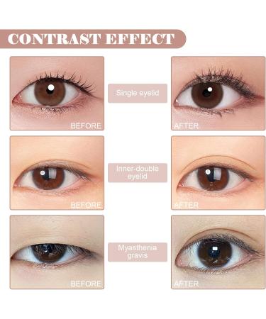 wimony 200 Pieces Eyelid Lift Strips Self-Adhesive Invisible Double Eyelid Lift Strips Waterproof Eyelid Lifter Strips Instant Lifting Droopy/Uneven/Single/Hooded Eyelids - Buy Online on GoSupps.com