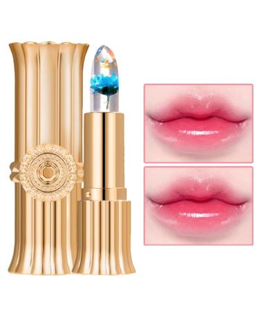 Color-Changing Lip Balm | Nourishing Temperature-Activated Jelly Lipstick with 24K Gold Foil | Perfect for Appointments & Parties - Buy Online on GoSupps.com